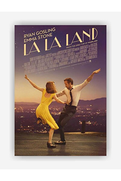 fırsatlar diyarı La La Land Vintage Duvar Posteri - Kalın Kağıt - Çerçevesiz