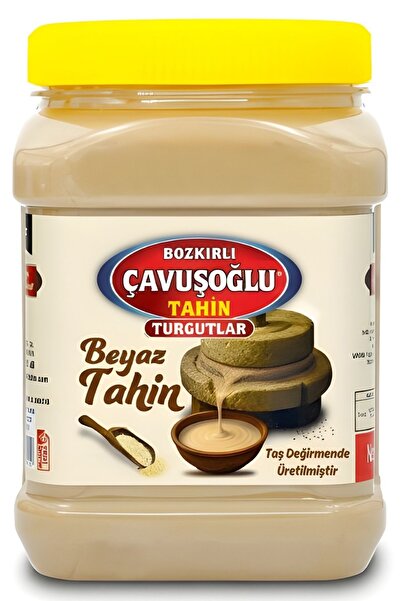 Bozkırlı Çavuşoğlu Kepeksiz Tahin Tanışma Seti (Odun Ateşinde Çifte Kavrulmuş 930g + Tek Kavrulmuş Beyaz Tahin 930g)