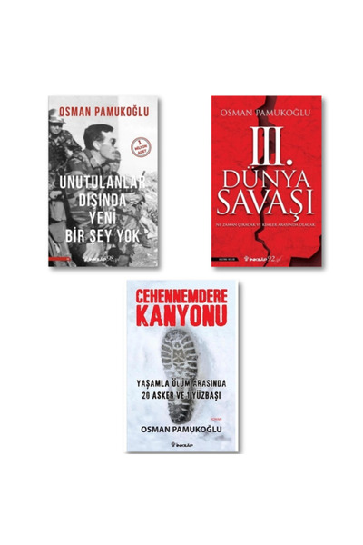 İnkılap Kitabevi Osman Pamukoğlu Kitap Seti / Unutulanlar Dışında Yeni Bir Şe...