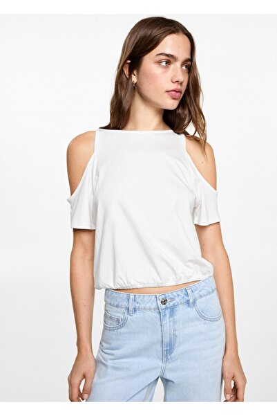 Mango Teen Majica sa izrezanim detaljima