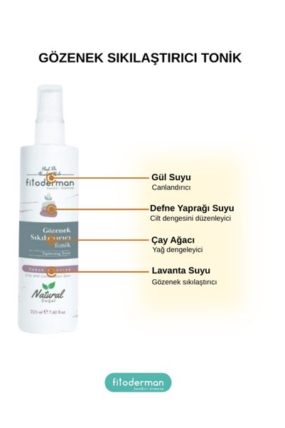Fitoderman Nourishing & Pore Firming and Purifying Tonic 225 ml
