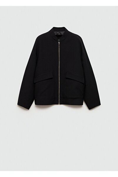 MANGO Woman Oversize bomber ceket