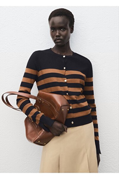 MANGO Woman Manşeti açık hırka