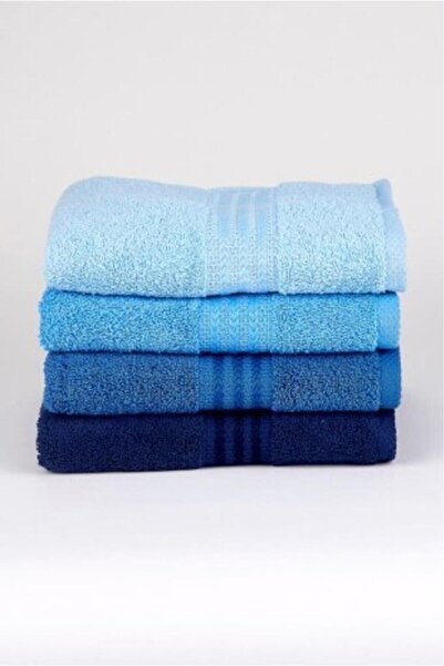 Hobby Rainbow 4-Piece 50x90 Towel Set Blue