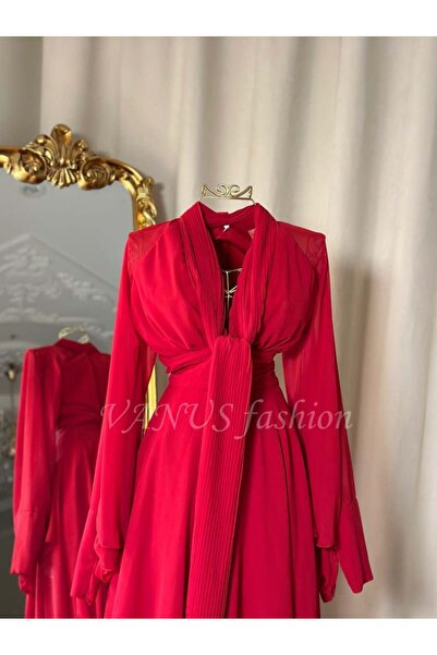 vanus fashion فستان طويل ( 4 الوان) 4265