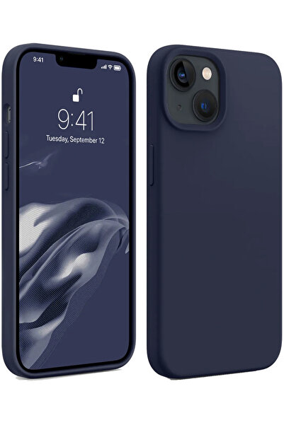 Marselit iphone 15 Plus Uyumlu Premium Lansman Liquid Silikon Kılıf İçi Kadif...