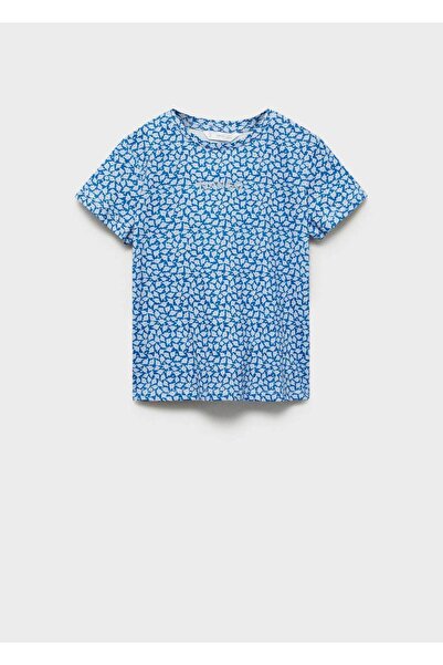 MANGO Kids T-Shirt mit Logo-Aufdruck