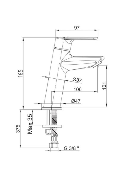 Eca Lia Plus Sink Faucet 102188886