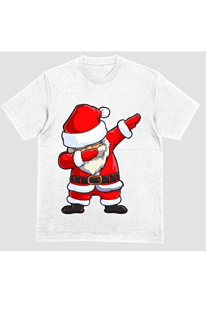 Kartier Tricou Unisex Alb Santa Dab