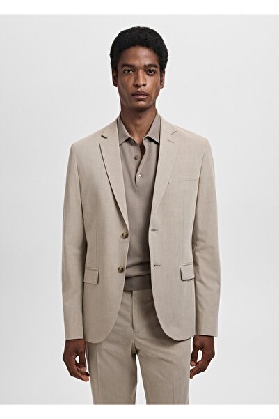 MANGO Man Streç kumaştan süper dar kesim blazer ceket