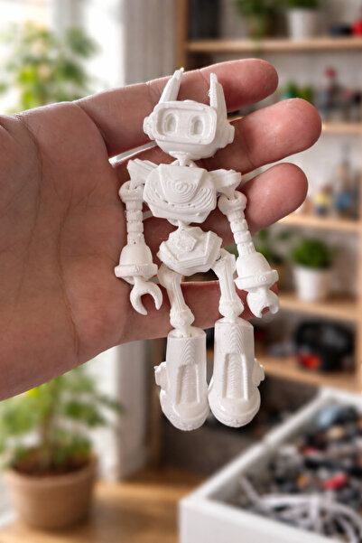 Katmanatolye 3D Baskı Eklemli Robot Boyama Kiti | Eğitici Workshop Oyuncağı