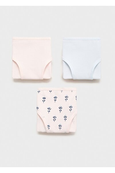 MANGO Kids 3'lü pamuklu iç çamaşırı