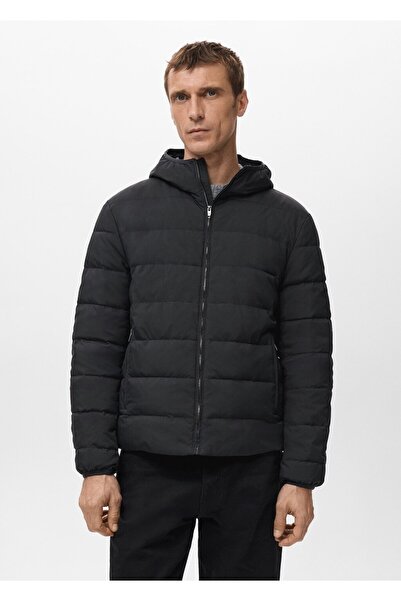 MANGO Man Kuş tüyü dolgulu kapitone ceket