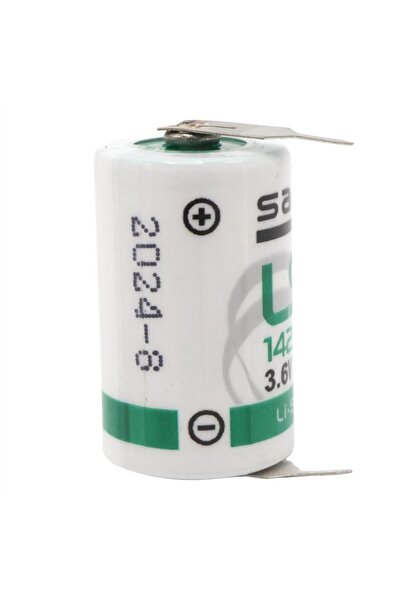 Saft Pil Kısa Puntalı 14250 Lityum 3.6V LI-SOCI2