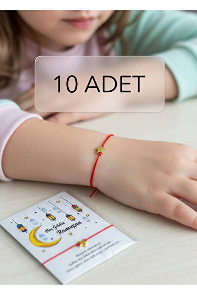 Toka Sepetim Ramazan Bilekliği Ramazan Hediyesi 10 Adet