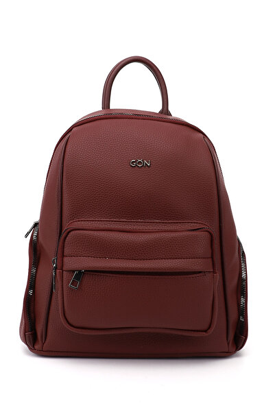 GÖNDERİ(R) Women's Claret Red Handbag and Backpack