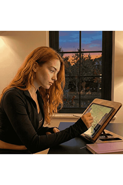 Vigo Wood Βάση ανάγνωσης βιβλίων μεγάλου μεγέθους δρυς