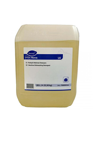 Diversey Suma Nova L6 Bulaşık Makinesi Deterjanı 20 Lt
