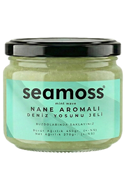 SEAMOSS Mint wave-Nane Aromalı Irlanda Deniz Yosunu Jeli 330ml - Sea Moss, De...