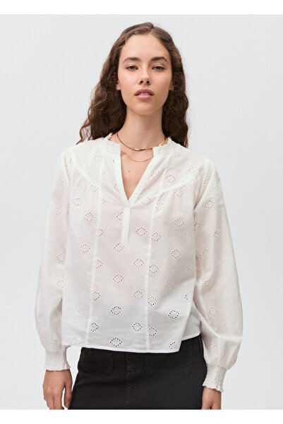 Mango Teen Bluza engleskog n Vezena