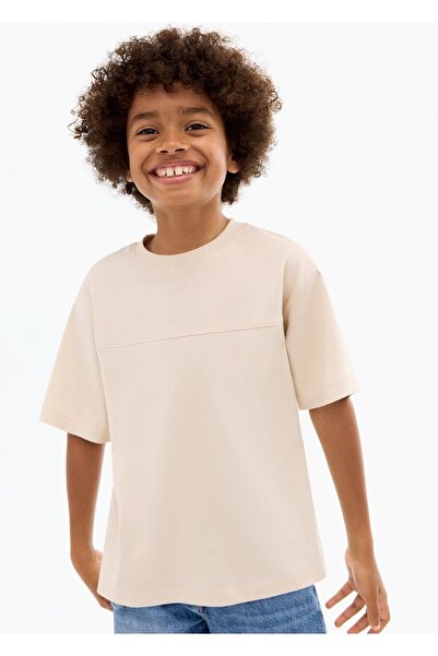 MANGO Kids T-shirt με ραφές