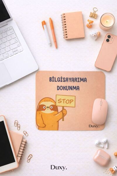 Duxy Χαριτωμένο mouse pad με σχέδια, 23x19 εκ., αντιολισθητική βάση, άνετο κα...