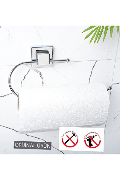 ORSA HOME 604 Kare Yapışkanlı Kağıt Havluluk Krom