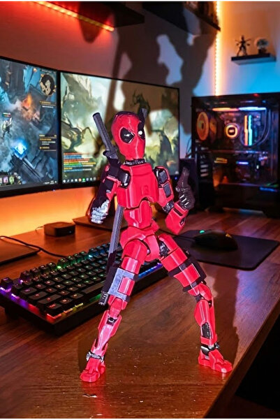 Shaddshop Deadpool 13 Dummy 13 Tüm Eklemleri Hareketli Şekil Değiştirme Robot...
