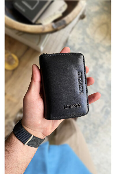 LETERRA Hakiki Deri Fermuarlı Cüzdan