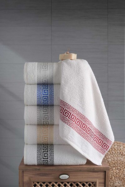 TİTANEV GREK Set de 6 prosoape pentru mâini și față 50x90