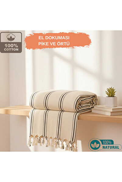 CESSTORE متجر سي إي إس، غطاء سرير مزدوج مصنوع يدويًا من القطن بنسبة 100%، نسي...