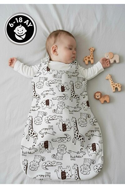 Lumos Trade كيس نوم للأطفال من الجنسين مصنوع من القطن العضوي الناعم بتصميم سف...