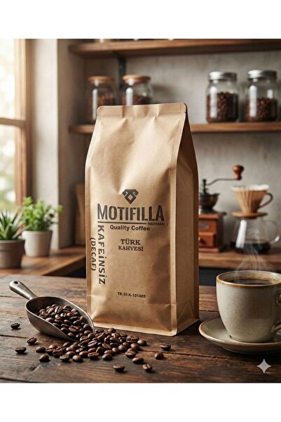 MOTİFİLLA قهوة تركية بدون قهوة 250 جرام.ديكافيه