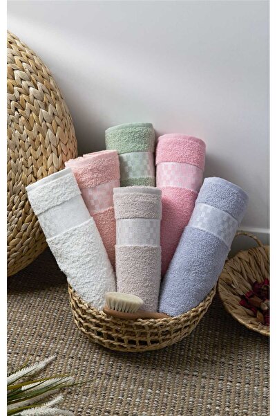 TİTANEV Set de prosoape pentru mâini și față CHESS 6 piese 50x90 cm