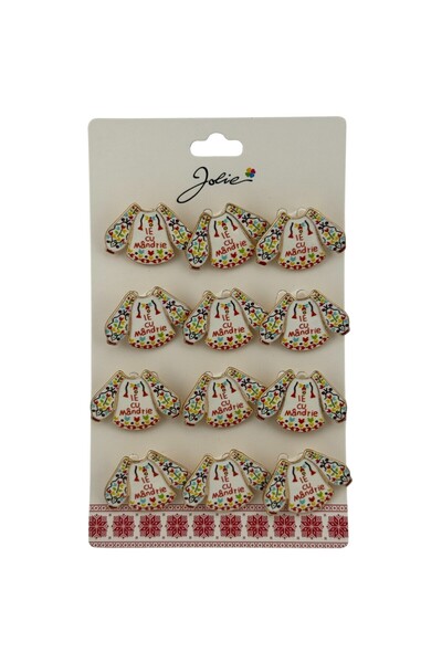 Flippy Set 12 Brose Martisor Primavara Ie cu Mandrie