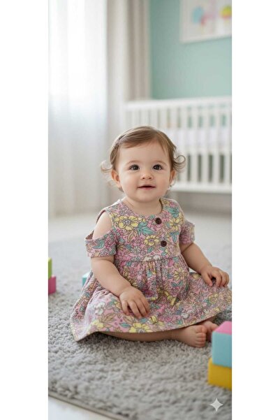 Store Bebek Çiçekli Elbise