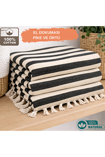 CESSTORE متجر سي إي إس، غطاء سرير مفرد مصنوع يدويًا من القطن بنسبة 100%، نسيج...