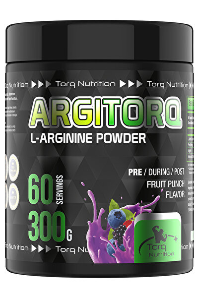 Torq Nutrition مسحوق أرجيتورك لارجين 300 جرام - لون فواكه مختلط