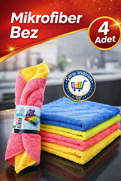 nistabolje 4 τεμάχια γενικής χρήσης πανί καθαρισμού από μικροΐνες πανί πολλαπ...