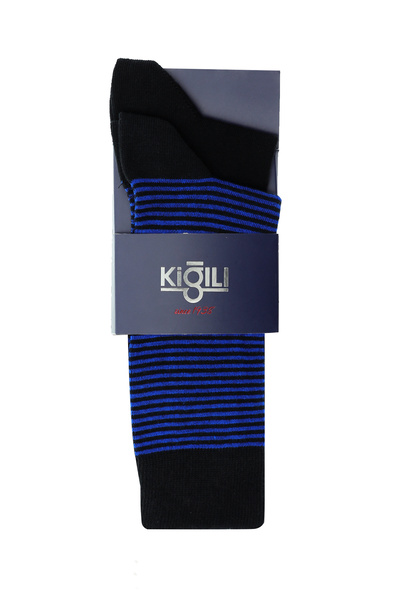 Kiğılı Набір з 2 пар бавовняних шкарпеток з візерунком