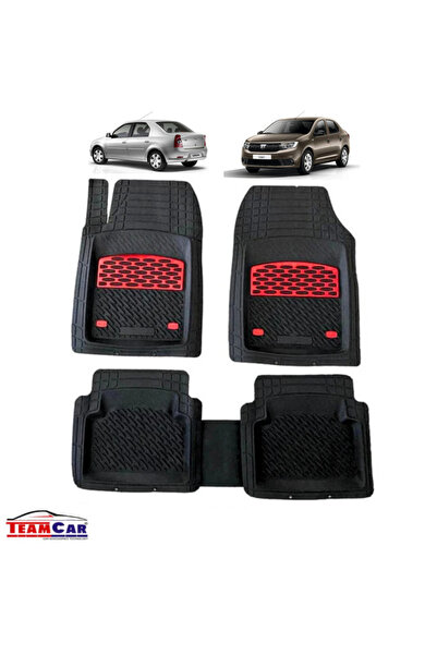 Generic Covorase Auto Tip Tavă TEAMCAR® Compatibile Dacia Logan Protecție Com...