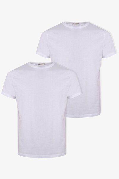 koza iç giyim Ανδρικό T-Shirt 2 τεμαχίων Basic Lycra