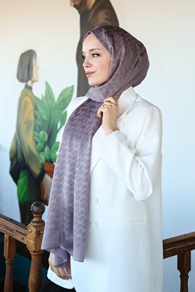 Hint İpek Jakarlı Şal JAKAV13-19