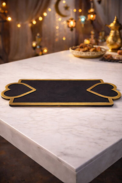 MUSK STORE Thin Wooden Presentation Plate – for Nuts, Desserts, and Fruits (3...