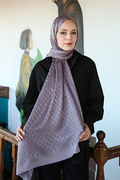 Hint İpek Jakarlı Şal JAKAV14-01