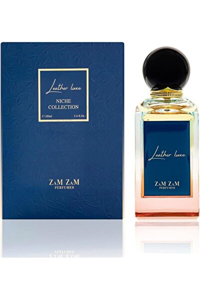 Zamzam Perfume Zamzam Leather Luxe Unisex Perfume – 100ml Eau de Parfum