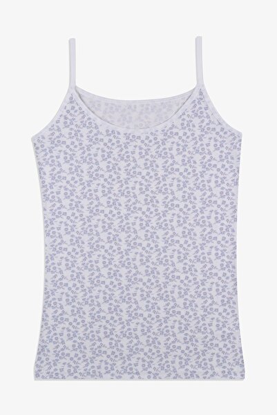 koza iç giyim Women's Cotton Lycra Basic Tank Top