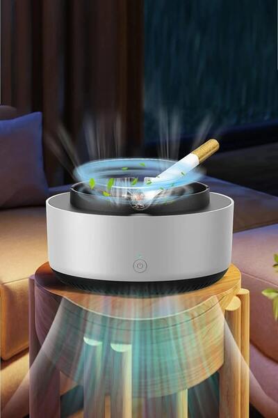 Ru Collective Dumanı İçine Çeken Kül Tablası Koku Duman Önleyici Fanlı Kokusu...