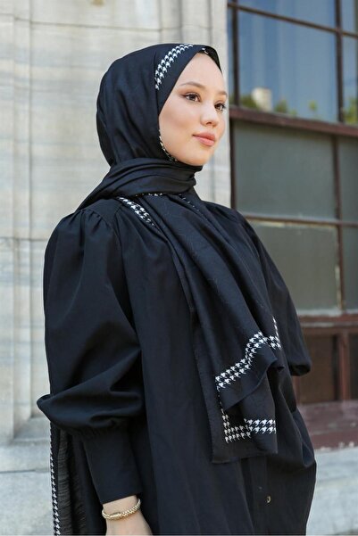 Hint İpek شال مونوغرام MONOV02-11