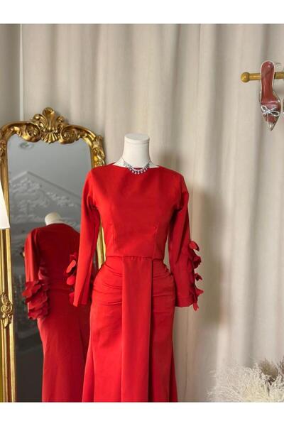 vanus fashion فستان سهرة طويل 4592